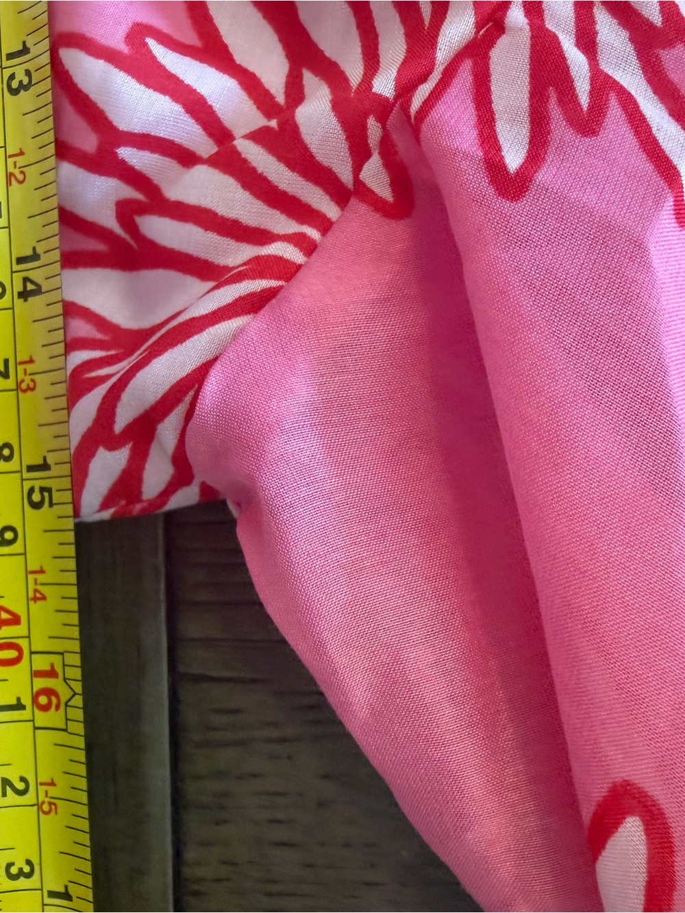 J.Marie Floral Square-Neck Pink Puff-Sleeve Midi Dress Sz XS - Picture 9 of 9